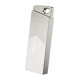 Netac 64GB UM1 USB 3.2 Memory Pen, Zinc Alloy Casing, Key Ring, Pearl Nickel Colour