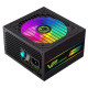 GameMax 700W VP-700W Black RGB PSU, Semi Modular, RGB Fan, 80+ Bronze, Eco Switch, Power Lead Not Included