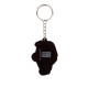 PVC Keyring - Fiat 500 Red