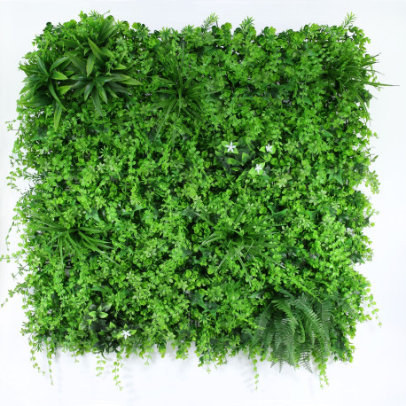 Exterior UV Resistant Tropical Green Wall (1m)