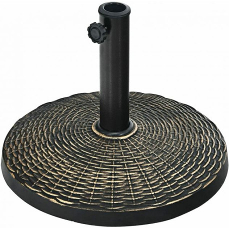 38mm/ 48mm Outdoor Resin Parasol Base with Adjustable Knob