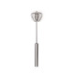 30 cm Metal Hand Press Egg Whisk Beater Rotary Whisk Blender