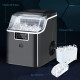 3.2L Compact Ice Machine, with LCD Screen and Accessories - Black