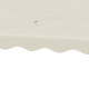 Outsunny 3 x 3 m Gazebo Canopy Replacement Covers, 2 - Tier Gazebo Roof Replacement TOP COVER ONLY, Cream White