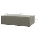 Outsunny 155 x 222cm Waterproof Furniture Cover - Grey