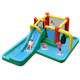 Inflatable Water Slide Kids Jumping Bounce House with Slide (without Blower)