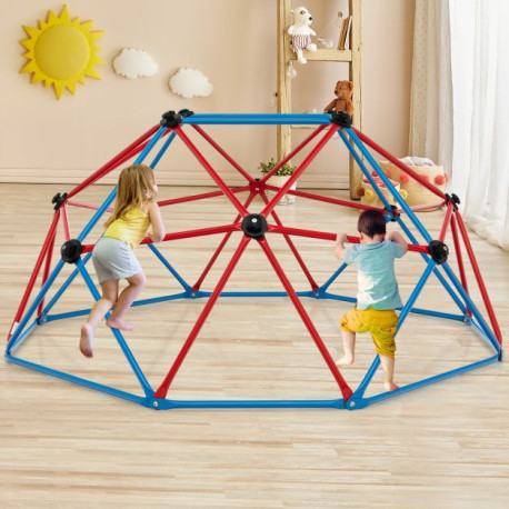 6FT Kids Geometric Dome Climber with Convenient Grip