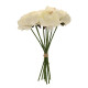 Peony Bunch White 40cm