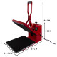 Clam Heat Press 38 x 38cm, Teflon Sheet &amp; Sublimation Paper