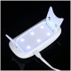 6W Portable Mini USB UV LED 45s/60s Timer Nail Lamp Dryer Nail Lamp Machine - White