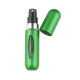 5ml Portable Mini Refillable Perfume Bottle Spray Round Tube Pump Empty Cosmetic Container Atomizer Scent Bottle for Travel - Gr