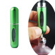 5ml Portable Mini Refillable Perfume Bottle Spray Round Tube Pump Empty Cosmetic Container Atomizer Scent Bottle for Travel - Gr