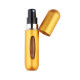 5ml Portable Mini Refillable Perfume Bottle Spray Round Tube Pump Empty Cosmetic Container Atomizer Scent Bottle for Travel - Go