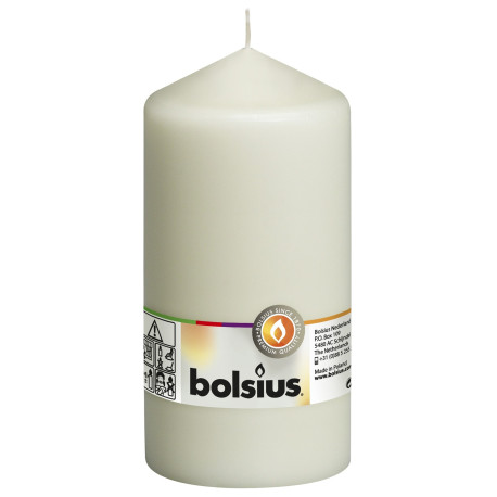 Bolsius Pillar Candle Ivory (150/80mm)