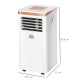 10000 BTU Air Conditioning Unit, 3-in-1 Portable Air Conditioner, Dehumidifier, Cooling Fan with Remote, LED Display, 2 Speeds, 