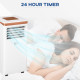 7000 BTU Air Conditioning Unit, 3-in-1 Portable Air Conditioner, Dehumidifier, Cooling Fan with Remote, LED Display, 2 Speeds, 2