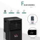 5000 BTU 4-In-1 Portable Air Conditioner Unit Cooling Dehumidifying Ventilating  for Room up to 18m², with Fan, Remote, 24H Time