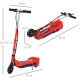 Folding Electric Kids Scooter Ride on Age 7-14, Red/Black