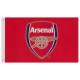 Arsenal FC Core Crest Flag