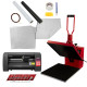 Clam Heat Press 38 x 38cm &amp; 360mm Vinyl Cutter Bundle