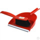 Plastic Dustpan and Brush Set 23 x 30 cm - Random Colour