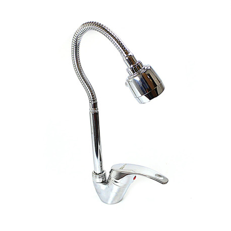 Sink Adjustable Sprayer Tap Chrome Faucet Water Spray Adapter for Kitchen.