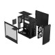 Fractal Design Focus 2 RGB (Black TG) Gaming Case w/ Clear Glass Window, ATX, 2 RGB Fans, RGB controller, Mesh Front, Innovative