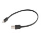 Akasa PROSLIM USB 2.0 Type-C to Type-A Charging &amp; Sync Cable, 30cm