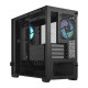 Fractal Design Pop Mini Air RGB (Black TG) Gaming Case w/ Clear Glass Window, Micro ATX, Hexagonal Mesh Front, 3 RGB Fans &amp; ARGB