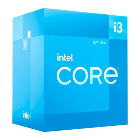 Intel Core i3-12100 CPU, 1700, 3.3 GHz (4.3 Turbo), Quad Core, 60W, 12MB Cache, Alder Lake