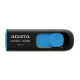 ADATA 32GB UV128 USB 3.0 Memory Pen, Retractable, Capless, Black &amp; Blue