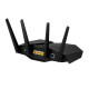 Asus (RT-AX82U) AX5400 (574+4804Mbps) Wireless Dual Band RGB Wi-Fi 6 Router, Mobile Game Mode, 802.11ax, AiMesh, Lifetime Free I