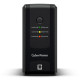 CyberPower UT 850VA Line Interactive Tower UPS, 425W, LED Indicators, 4x IEC, AVR Energy Saving, Up to 1Gbps Ethernet