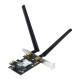 Asus (PCE-AX3000) AX3000 (2402+574) Wireless Dual Band PCI Express Wi-Fi 6 Adapter, Bluetooth 5.0,  WPA3, OFDMA &amp; MU-MIMO