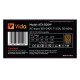 Vida 500W ATX PSU, 80+ Bronze, Fluid Dynamic Ultra-Quiet Fan, PCIe, Flat Black Cables, Power Lead Not Included