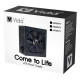 Vida Lite 500W ATX PSU, Fluid Dynamic Ultra-Quiet Fan, Flat Black Cables, Power Lead Not Included