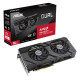 Asus DUAL RX7900 GRE 16GB OC, 16GB DDR6, HDMI, 3 DP, 2366MHz Clock, Overclocked