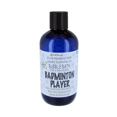 Badminton Player’s Gift Bubble Bath SLS & Paraben Free Delicate Ylang Ylang 250ml