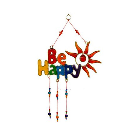 Be Happy Window Suncatcher