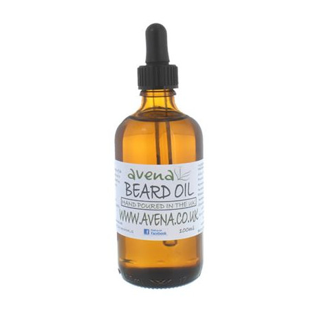 Beard Oil 100ml Glass Bottle with Pipette