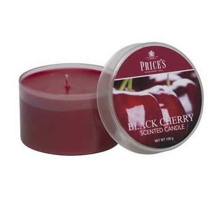 Black Cherry Candle drum by Price’s 25hr