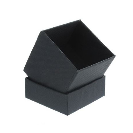 Black Gift Box with Foam Insert Small Square