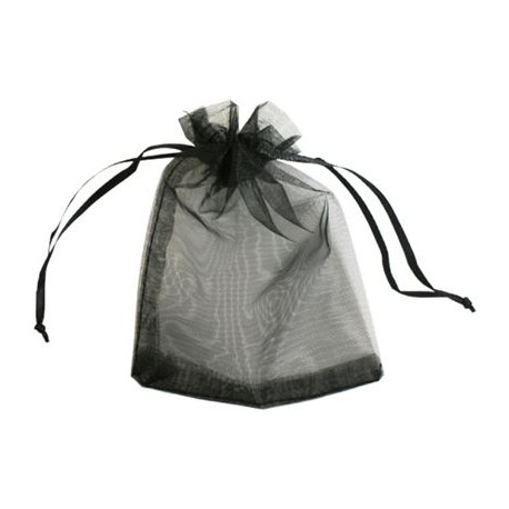 Black Organza Bag