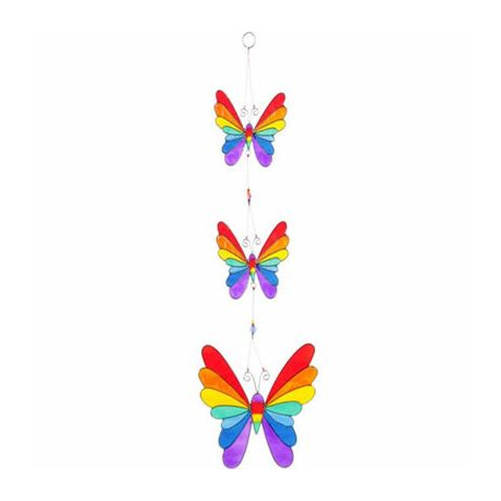 Butterfly Suncatchers Colourful Set of Three