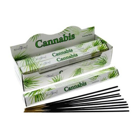 Cannabis Incense Sticks Hexagonal Pack Stamford Box Of Six Special Offer Six boxes -Approx. 120 sticks-