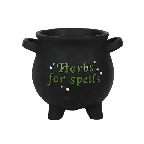 Cauldron Plant Pot Herbs For Spells Extra Large