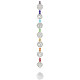 Chakra Hanging Crystal 50cm