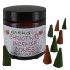 Christmas  Large Incense Cones 40&#039;s Jar