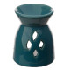 Diamond Cut Out Oil Burner Blue