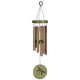 Dragonfly Wind Chime Bronze &amp; Green by Woodstock